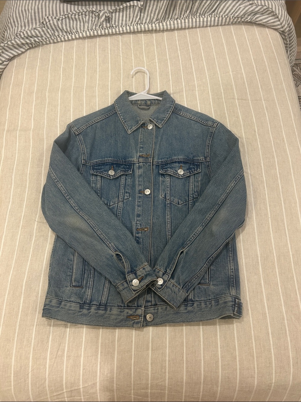Topshop Blue Denim Jean Jacket